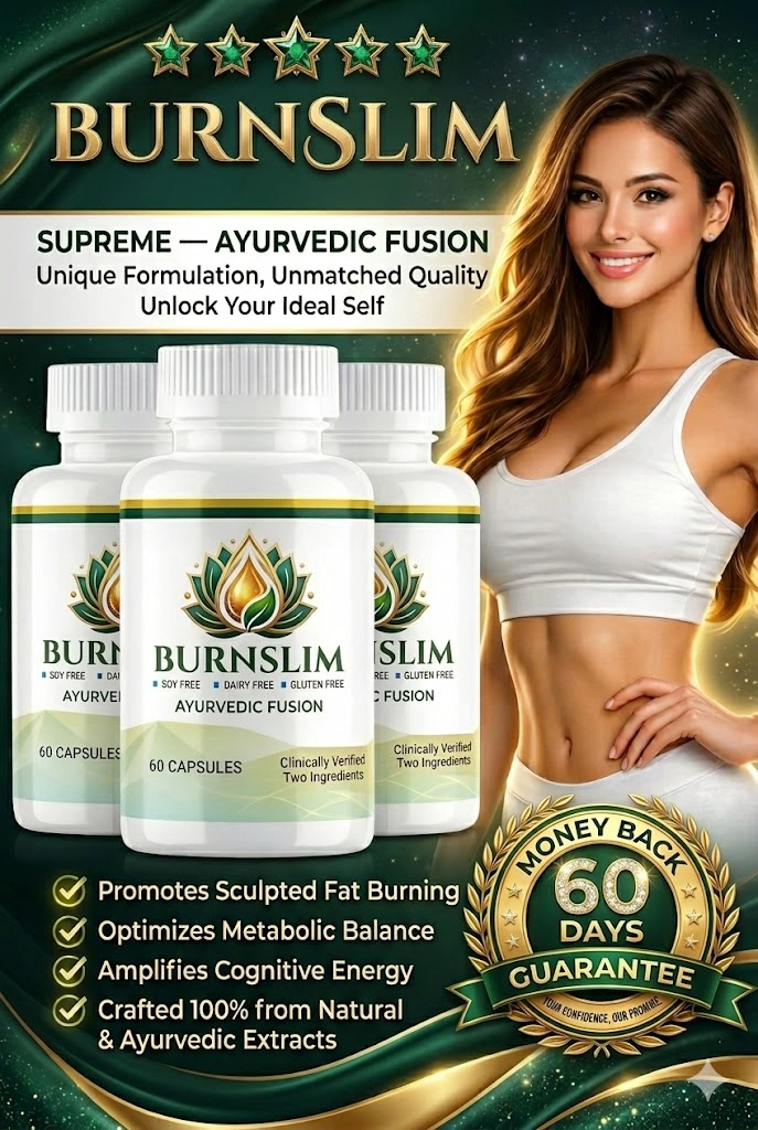BurnSlim dietary supplement bottle for metabolic support
